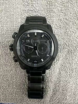 Men's Citizen Eco-Drive Chronograph Ecosphere Watch With Black Dial • $125