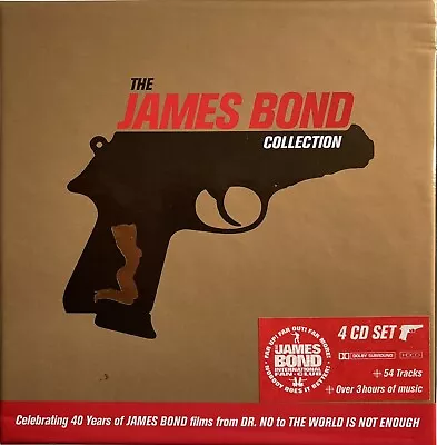 Various - The BEST OF JAMES BOND - 4 CD SET • £5