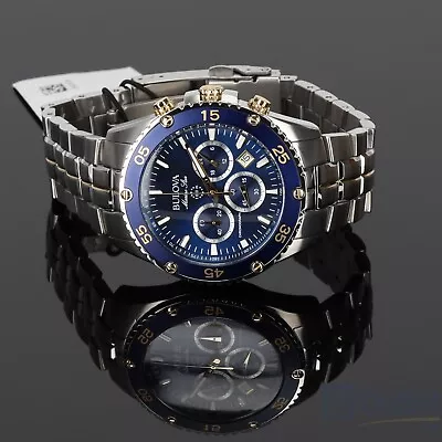 Bulova - Marine Star Collection Men's Quartz Watch - 98B400 - New With Defects • $199.99