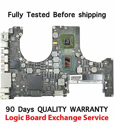 Exchange Logic Board MacBook Pro 15  A1286 I7 2.0 GHz 820-2915-A 820-2915-B 2011 • $130