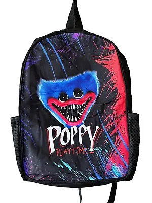 POPPY PLAYTIME BACKPACk Black Youth Huggy Wuggy ￼ • £12.76