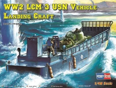 HBB84817 - Hobbyboss 1:48 - LCM-3 USN Vehicle Landing Craft • £29.84