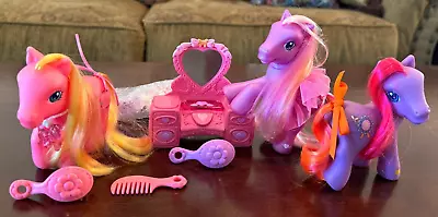 My Little Pony G3 Playset Ponies ~ Round ‘n Round ~ Amberlocks ~ Twinkle Twirl • $20