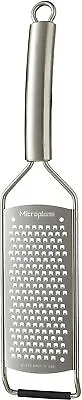 Microplane Kitchen Grater Coarse Stainless Steel For Cheese Fruits & Vegetables • £19.99