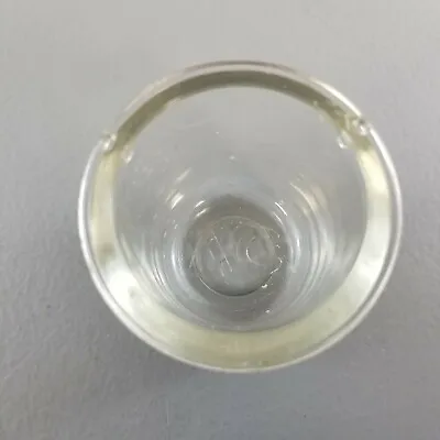 1940's 1950's AC Fuel Filter Sediment Glass Bowl 2 1/16  OD X 2 3/8  H Vtg • $23.99