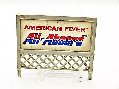 American Flyer Trains (All Aboard) Bill Board 2 Sided • $16.99