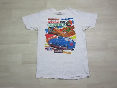 Vintage 1992 Motorcraft Gator Nationals Drag Racing T Shirt Size (L) Florida • $35.98