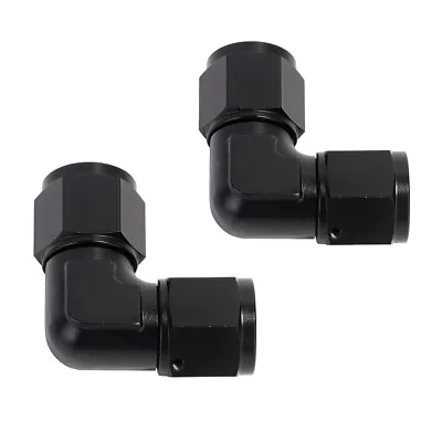 Female To Female 0° 90 Degree Low Profile Swivel Coupler Union Fittings Adapter • $9.99