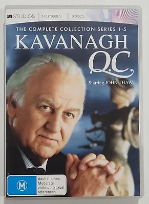 BBC Studios Kavanagh QC The Complete Collection Series 1-5 DVD R4 2096 Minutes • £29.60