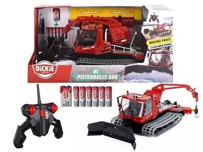 Dickie RC Radio Controlled Snow Plow Vehicle Pistenbully 600 1:18 - Brand New • $149.99