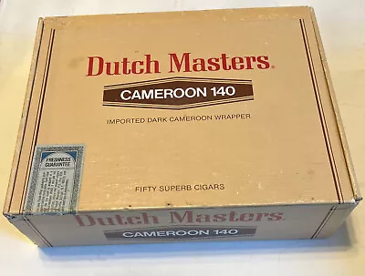 Dutch Masters Cameroon 140 Cigar Box Vintage • $16.95