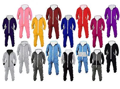 Mens Jumpsuit Non Footed Pajama Unisex OnePiece Playsuit Adult Onesie0 With Hood • $30.39