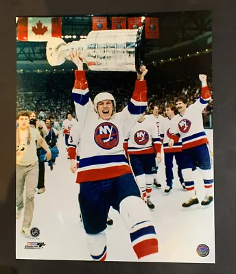 Mike Bossy #22 16x20 Photo File Ny Islanders Stanley Cup Celebration NHL Hof • $14.99