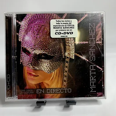 Marta Sanchez CD + DVD En Directo Gira 2005 W/Hype Sticker La Coruna Rare New • $59.99