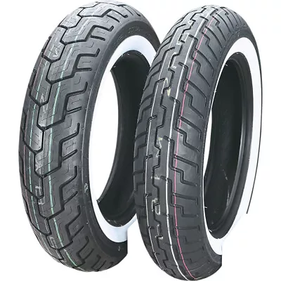 Dunlop D404 Bias Whitewall Front Tire 150/80-16 (Cruiser/Touring) 45605490 • $190.31