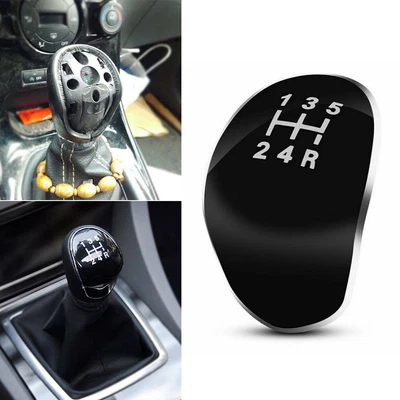 $13.31 • Buy 5 Speed Gear Shift Knob Cap Cover Insert For Ford Focus Fiesta Kuga  Black