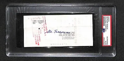 Saint Mother Teresa  Founder Missionaries Of Charity  Autograph Signed Check PSA • $1999.99