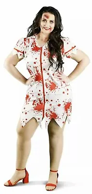 Ladies Halloween Outfit Scary Nurse Size 8-10 • £3.99