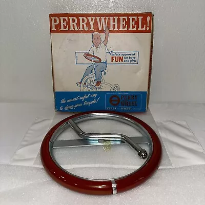 Vintage PERRY WHEEL Bicycle Steering Wheel Dragster Schwinn Handle Bar NOS • $84.99