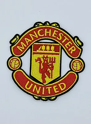 Manchester United Premier League England Soccer Iron-On Embroidered Patch 3   • $9.99