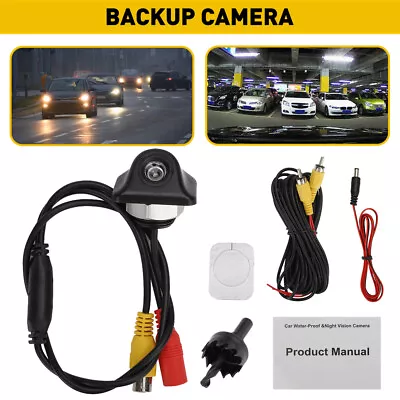 Universal Car Rear View Camera Auto Parking Reverse Backup Camera Waterproof USA • $13.99