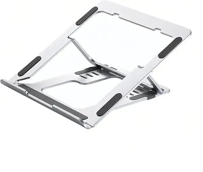 Laptop Stand Adjustable Tablet Holder Folding Portable Desktop Office Support  • £13.92