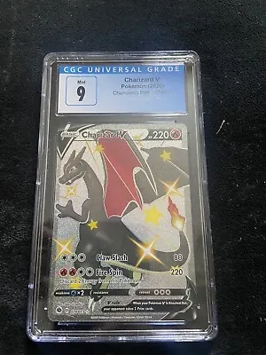 $73 • Buy Cgc 9 Pokémon TCG Charizard V Champion's Path 079/073 Holo Secret Rare
