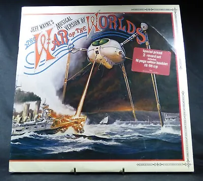 Jeff Wayne The War Of The Worlds Double Gatefold LP Booklet 1978 96000 R13 • £29.95