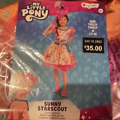 Halloween Costume Girl My Little Pony Sunny Starscout Medium • $15.88