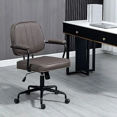 Microfiber Home Office Chair With Adjustable Height Tilt Function • $82.79