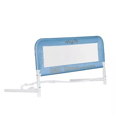 Dream On Me Hide Away Safety Bed Rail For Kids Baby Security Mesh Blue • $27.14