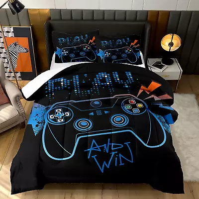 AILONEN Gamer Comforter Sets For Teen Boys Gaming Bedding Sets Twin SetVideo G • $63.78