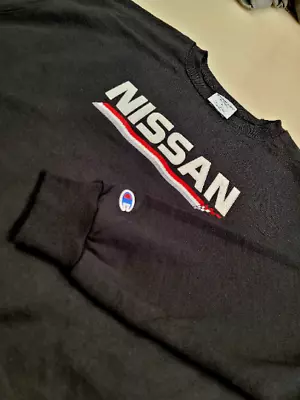 Nissan Embroidered Crew Neck Champion Sr20de Sr20ve Vvl Nismo Sentra • $45.99