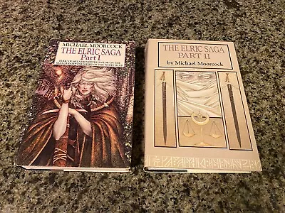 The Elric Saga Part I&II-Michael Moorcock-BCE Book Club Ed Hardcover-1 2 3 4 5 6 • $59.95