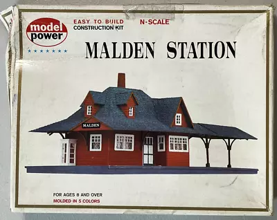 Model Power N Scale Malden Station Model Kit #1524 • $18.99