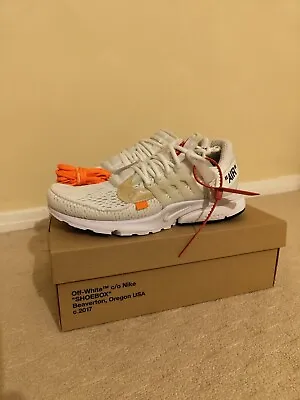 Nike Air Presto X Off White • The Ten • Virgil Abloh • RARE • 2018 • £999