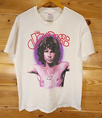VTG The Doors Jim Morrison T Shirt Men XL Winterland Band Single Stitch Stain • $79.99