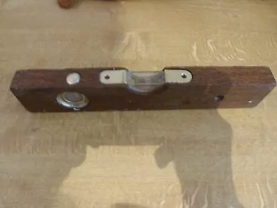 Old Vintage Well Used  Wooden Spirit Level 12  • $4.42