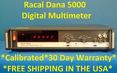 RACAL-DANA Model 5000 Digital Multimeter • $990