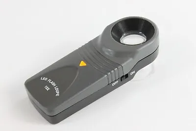 15X Magnification LED Illuminated Magnifier 21 Mm Dia. Lens. Top Quality • £29.95