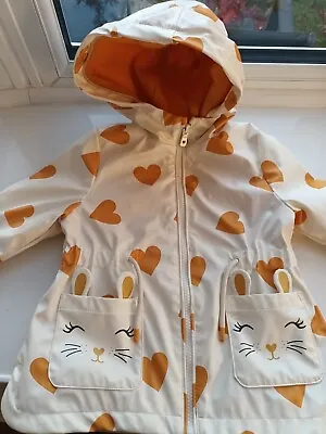 Tesco F&F Toddler Raincoat 18-24 Months • £10