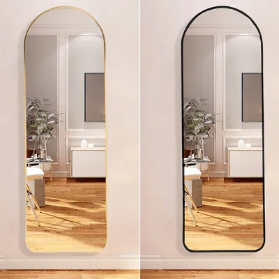 Full Length Wall Mirror Metel Frame Long Mirror For Bedroom Dressing Living Room • £27.95