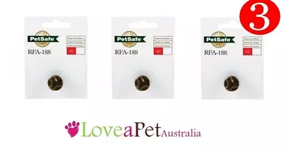 Petsafe 3 Volt Lithium Battery For Bark Collar - RFA -188 X 3 THREE Batteries • $68.50