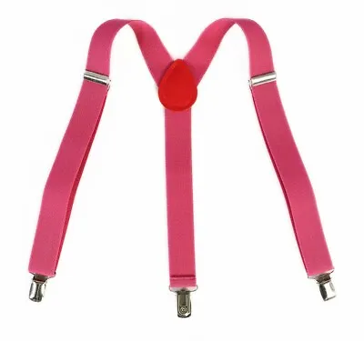 Men Suspenders For Work Elastic Adjustable Solid Straight Clip On Y Back One   • $7.97