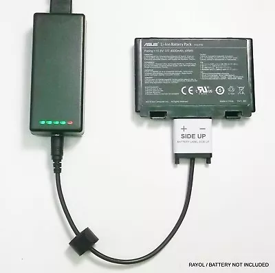 £57.98 • Buy External Laptop Battery Charger For ASUS F82 K50 K70 X5D X8D, A32-F52, A32-F82
