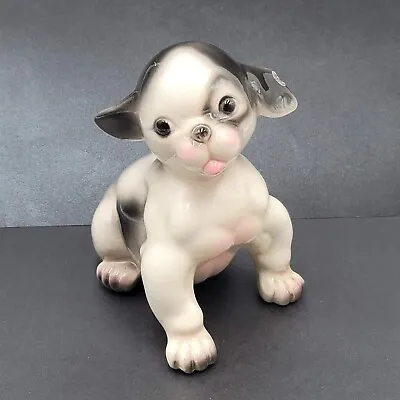 Vintage Puppy Dog With Muscles Figurine Maddux Of California Kitschy 6  • $24