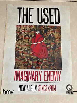 £2.99 • Buy The Used Advertisement Poster - Kerrang!