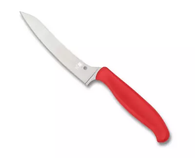 Spyderco Knives Z-Cut Utility Kitchen Knife Red BD1N K14PRD Cutlery • $22.50