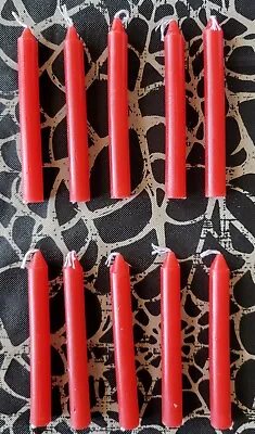Chime Spell Candles (4 In Red) Wishes Magic Wicca Dreams (10 Pack) • $8.88