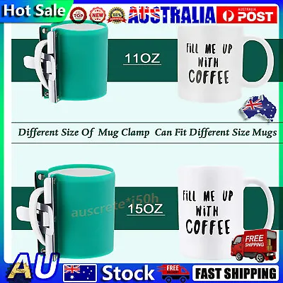 $19.69 • Buy 2Pcs/set 3D Sublimation Heat Press Printing Mug Clamp Wrap Mug For 15oz/11oz